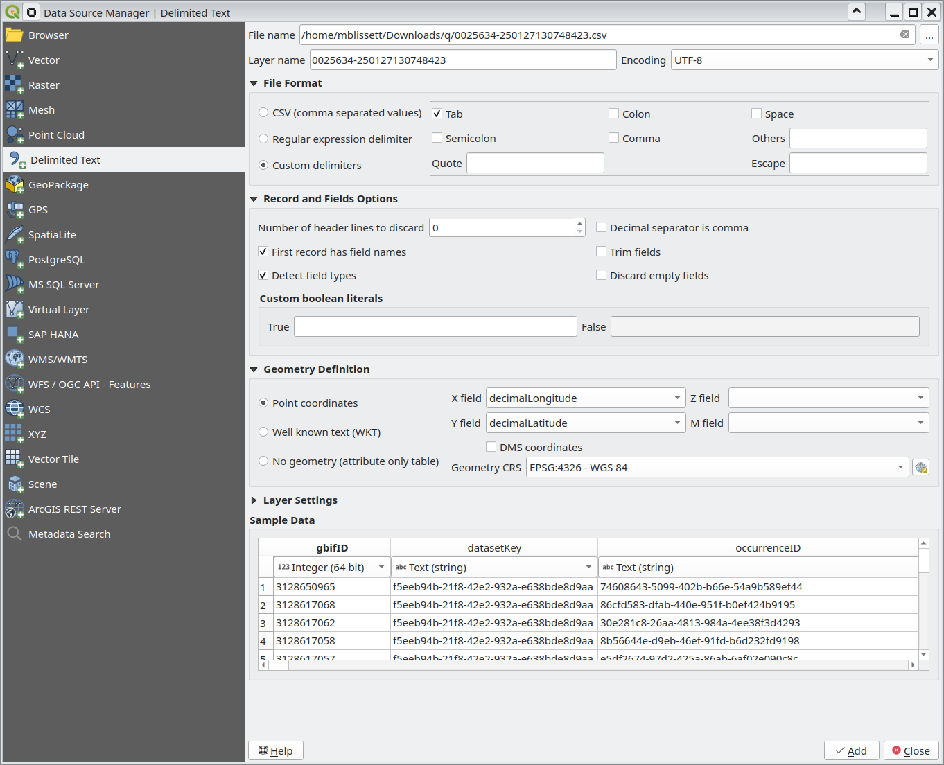 importing qgis download